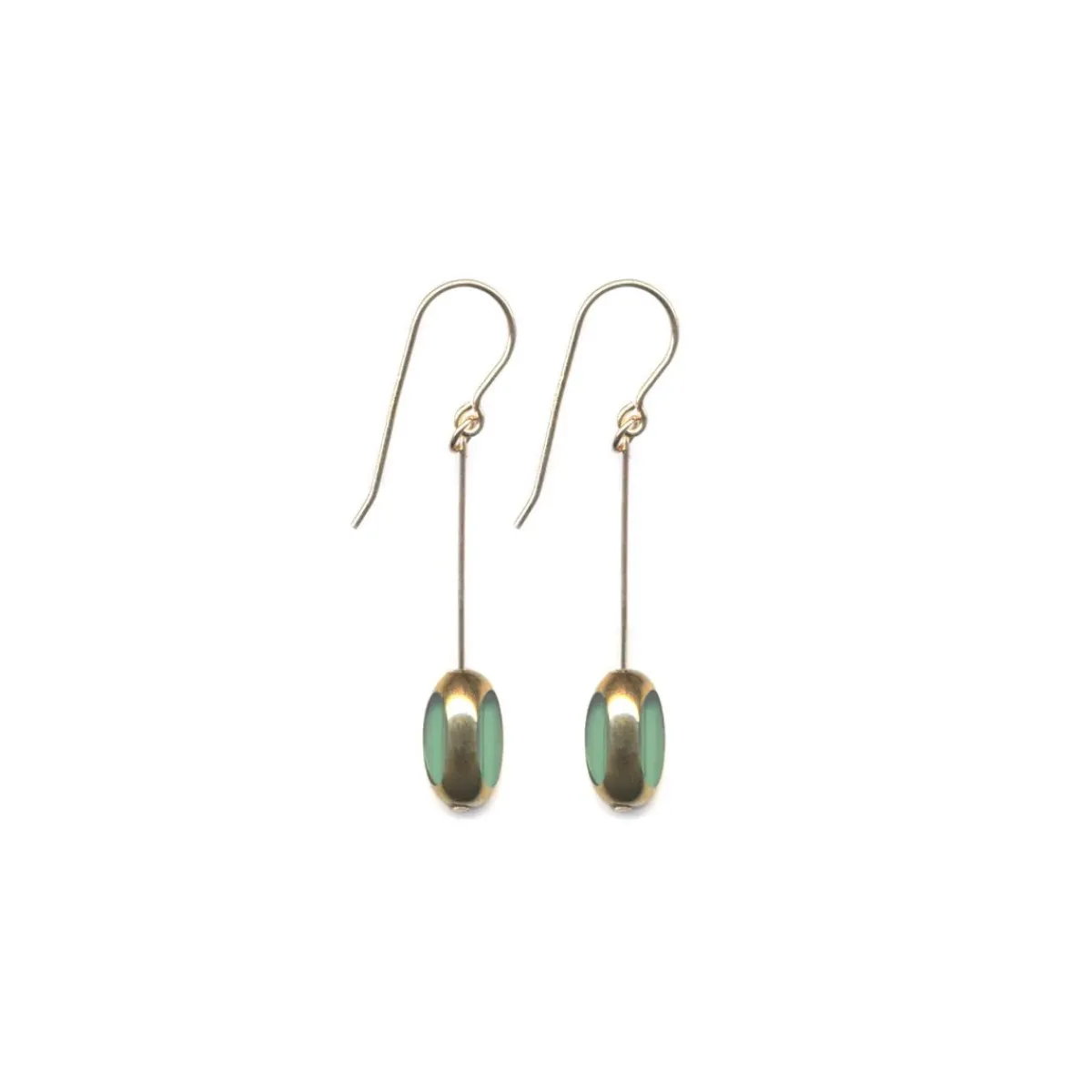 Tomfoolery Jewel Bean Earrings Hot