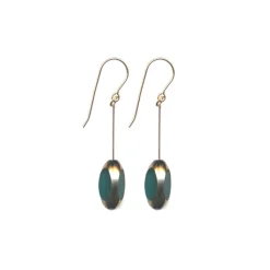 Tomfoolery Jewel Bean Earrings Hot