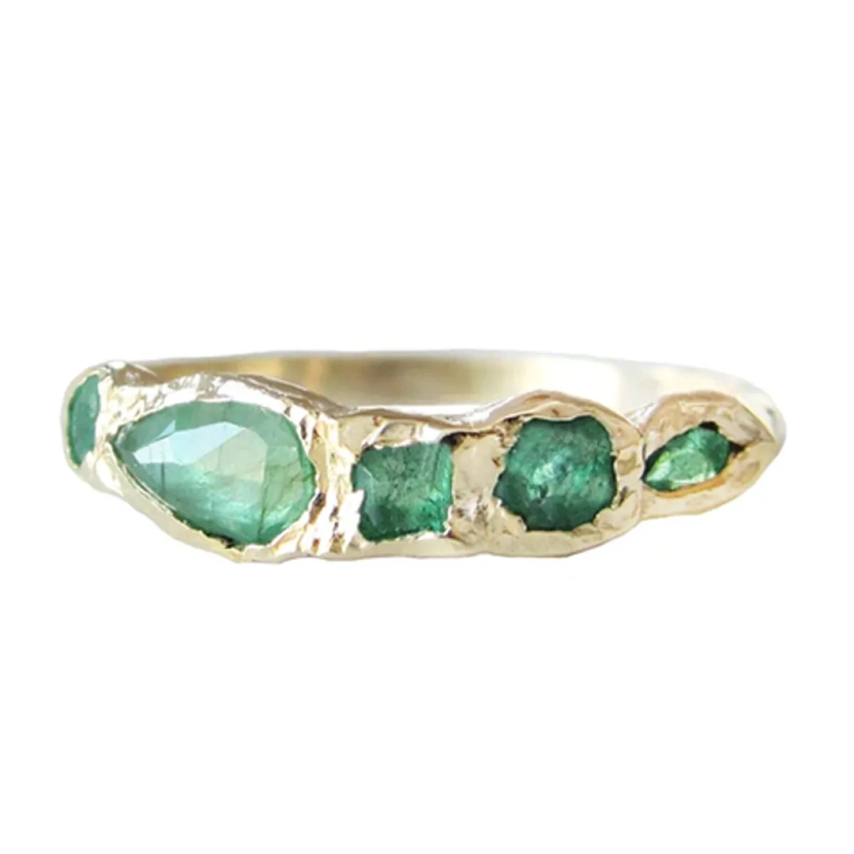 Tomfoolery Journey Treasure Emerald Ring Discount