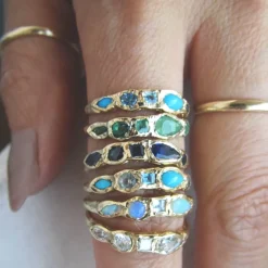 Tomfoolery Journey Treasure Emerald Ring Discount