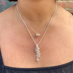 Tomfoolery Joy Cluster Pearl Necklace Online