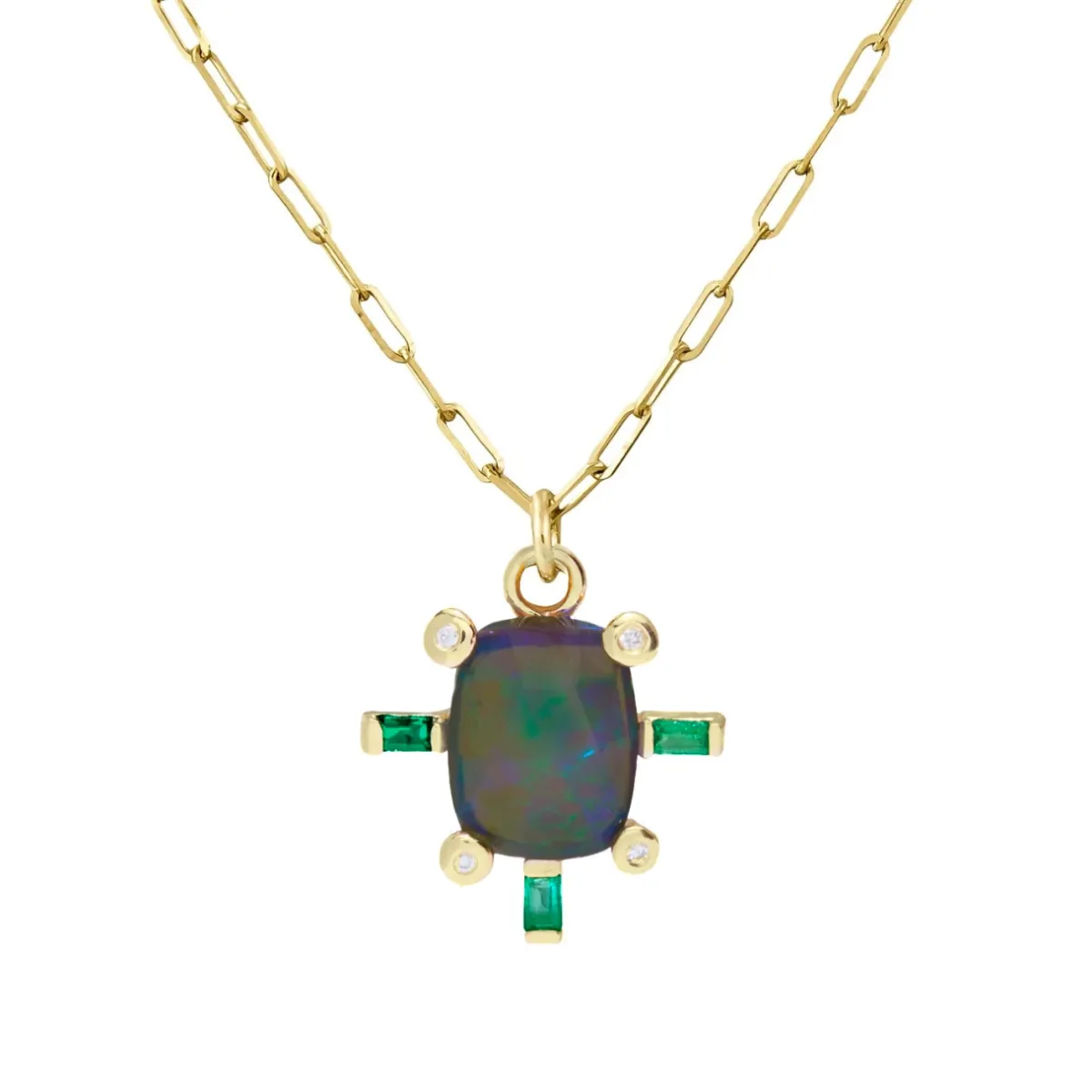 Tomfoolery Juno Opal Pendant Outlet