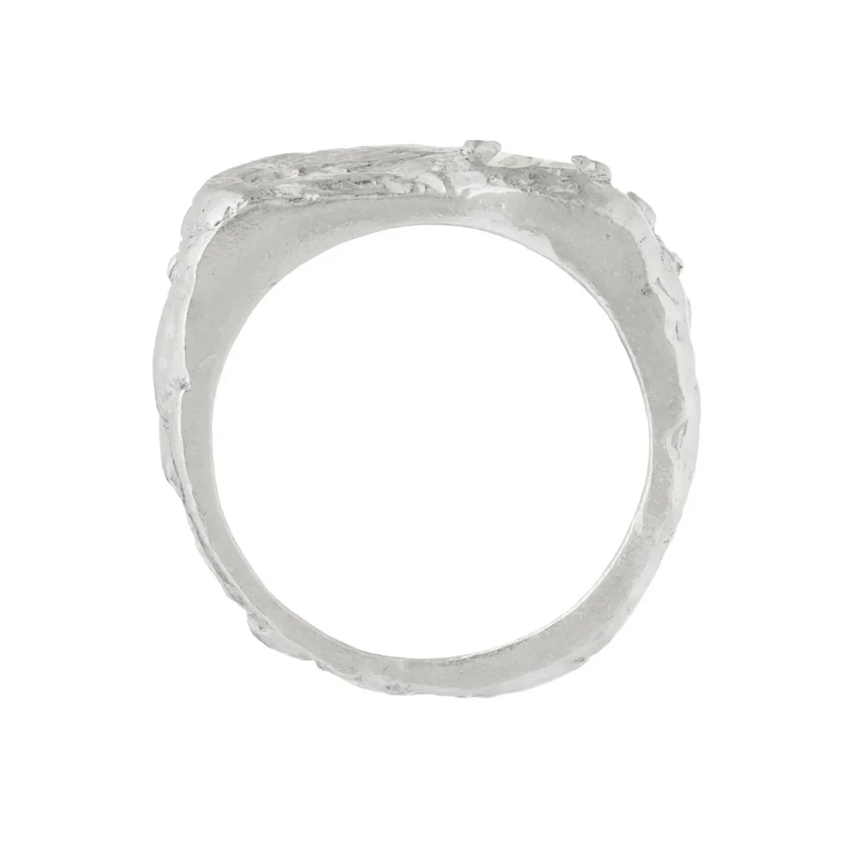 Tomfoolery Kai Silver & White Sapphire Ring Hot