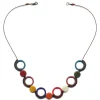 Tomfoolery Knitted Circles Necklace Best