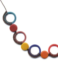 Tomfoolery Knitted Circles Necklace Best