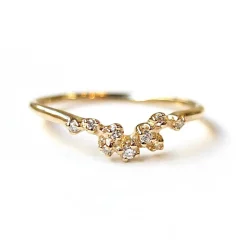 Tomfoolery Kokomo Diamond Wedding Band New