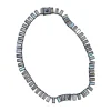 Tomfoolery Labradorite Baguette Tile Rivière Necklace Outlet