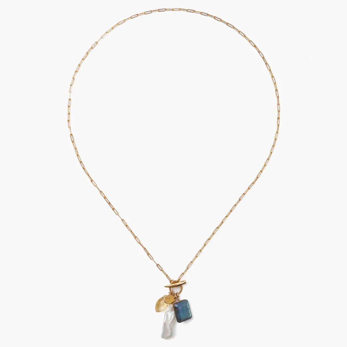 Tomfoolery Labradorite Mix Voyage Necklace Hot