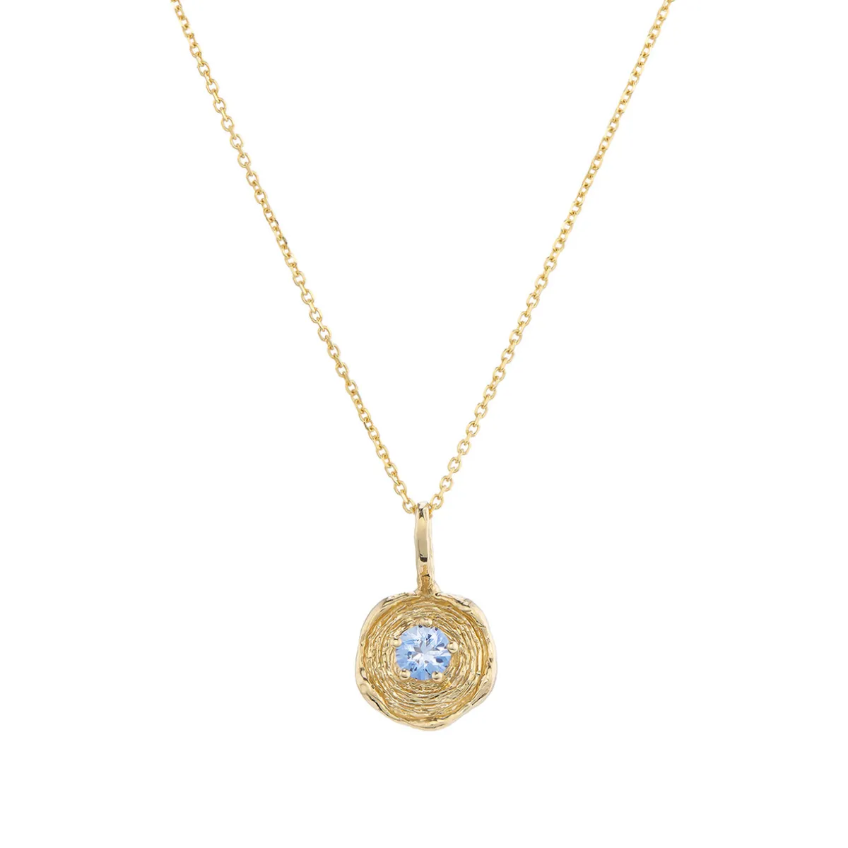 Tomfoolery Lagoon Sapphire Charm Necklace Best