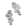 Tomfoolery Large Acrylic Reflections Earrings Hot
