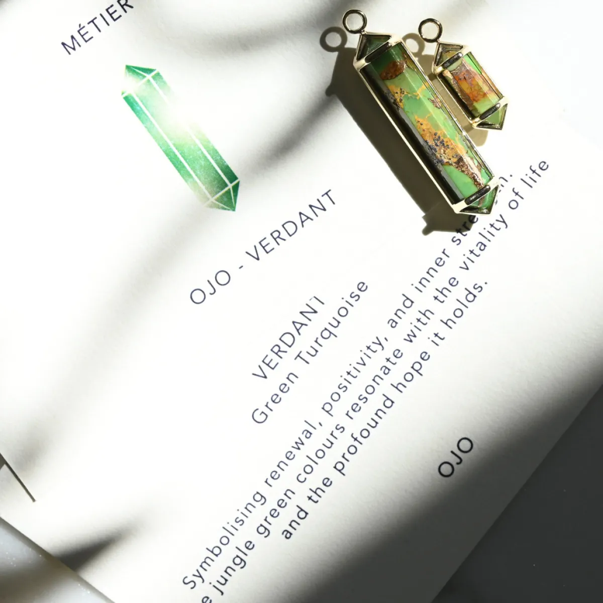 Tomfoolery Large OJO Gemstone Ornament Charm Clearance