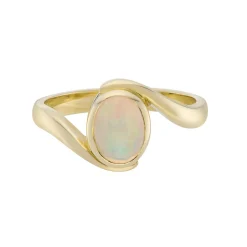Tomfoolery Large Oval Opal Ring New