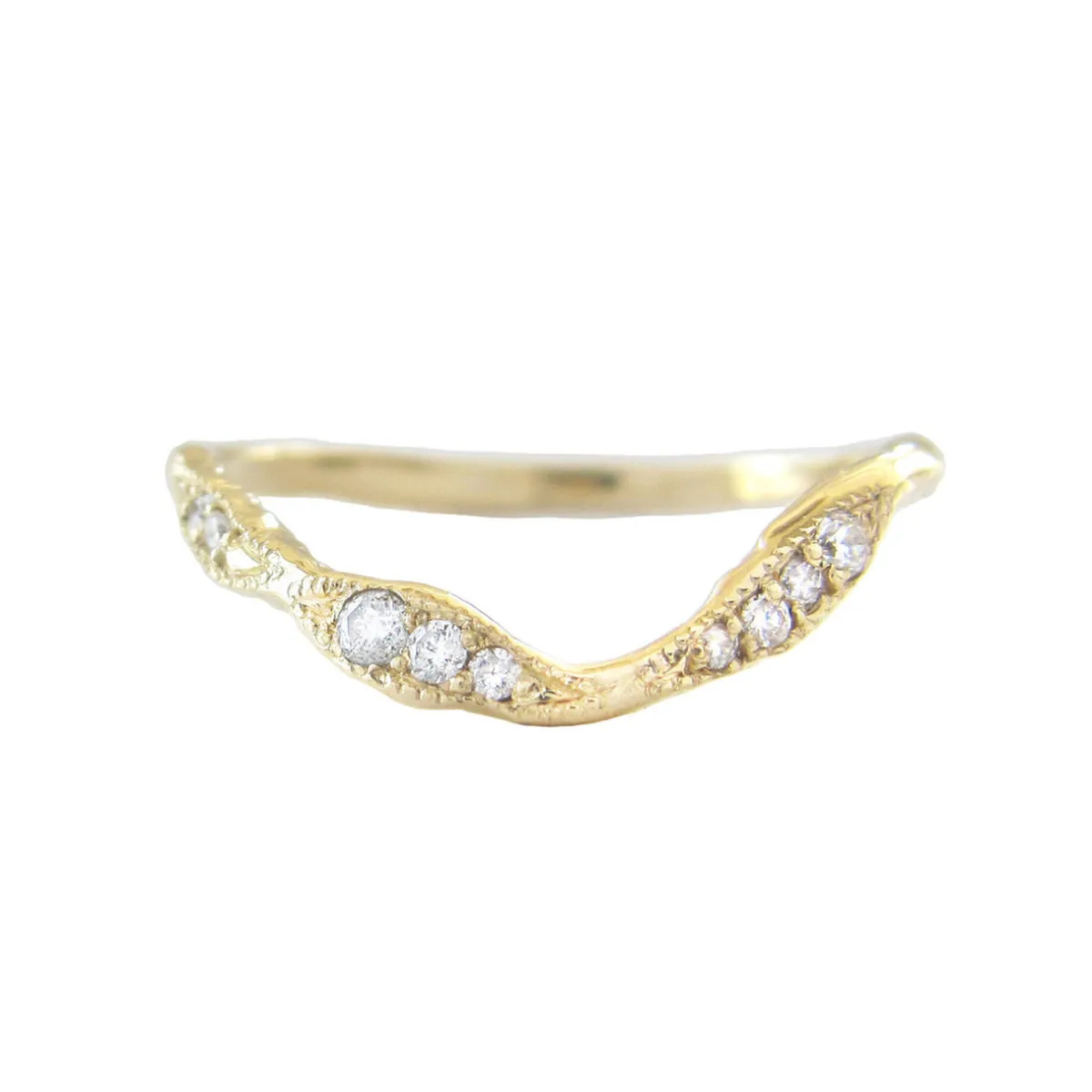 Tomfoolery Lava Ribbon Ring New