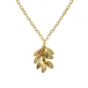 Tomfoolery Leaf Pendant Hot