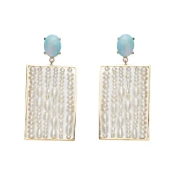 Tomfoolery Letter Earrings Sale