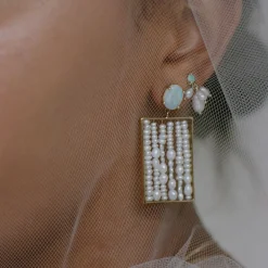 Tomfoolery Letter Earrings Sale