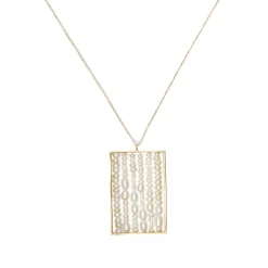 Tomfoolery Letter Necklace Hot