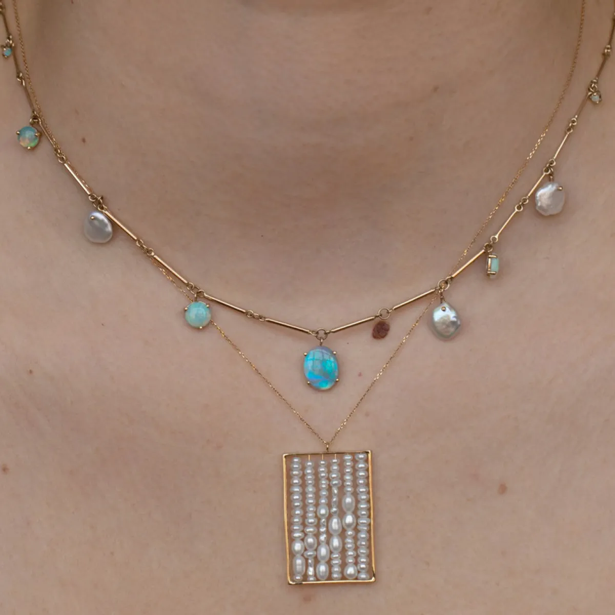 Tomfoolery Letter Necklace Hot