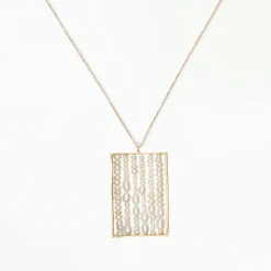 Tomfoolery Letter Necklace Hot