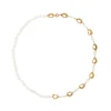Tomfoolery Leucia Gold & Freshwater Pearl Necklace Hot