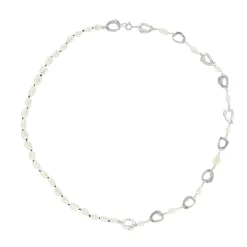 Tomfoolery Leucia Silver & Freshwater Pearl Necklace Best