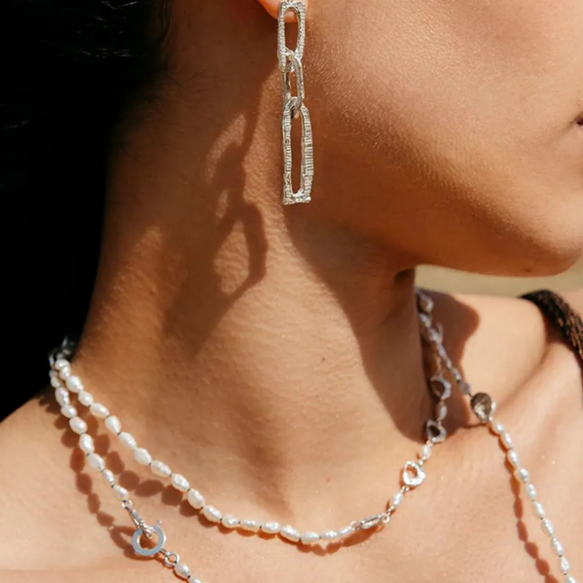 Tomfoolery Leucia Silver & Freshwater Pearl Necklace Best