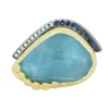 Tomfoolery ‘Life Is Really A River’ Art Ring Fashion