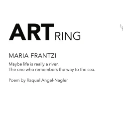 Tomfoolery ‘Life Is Really A River’ Art Ring Fashion