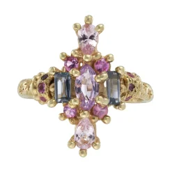 Tomfoolery Lilac Kaleidoscope Art Ring Sale