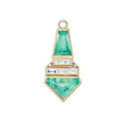 Tomfoolery Limited Edition Emerald & Diamond Point Plaque Sale