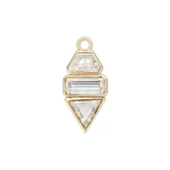 Tomfoolery Limited Edition Trio White Diamond Plaque Fashion