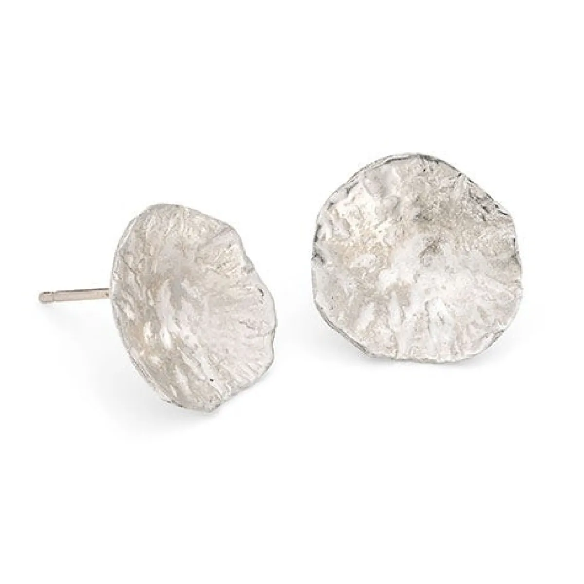 Tomfoolery Limpet Studs Silver Sale
