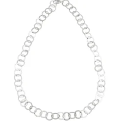 Tomfoolery Linear Circle Chain Necklace Clearance