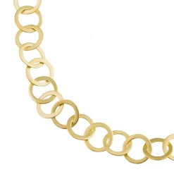 Tomfoolery Linear Circle Chain Necklace Clearance