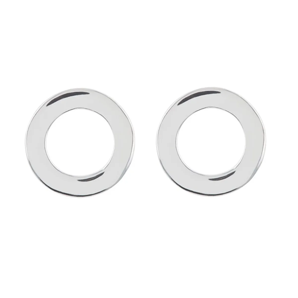 Tomfoolery Linear Large Circle Frame Studs Online