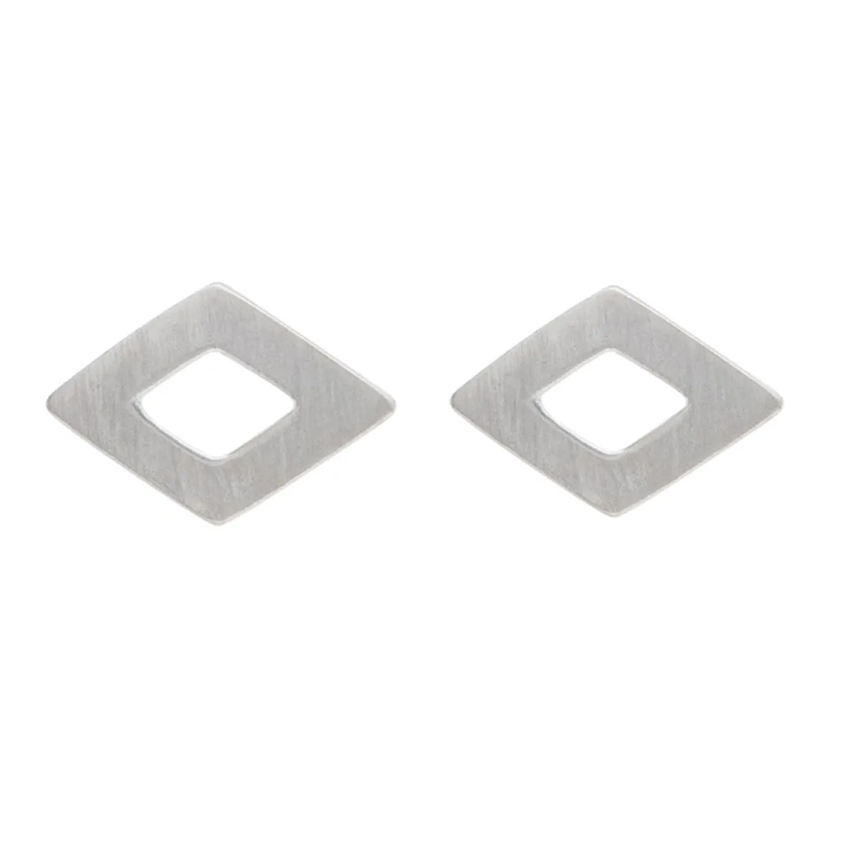 Tomfoolery Linear Large Diamond Frame Studs Best