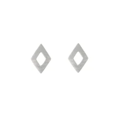 Tomfoolery Linear Mini Diamond Frame Studs Discount