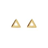 Tomfoolery Linear Mini Triangle Frame Studs Discount