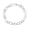 Tomfoolery Linear Multi Shape Chain Link Bracelet Clearance