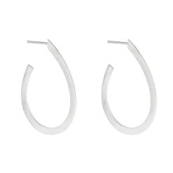 Tomfoolery Linear Pear Hoops Discount
