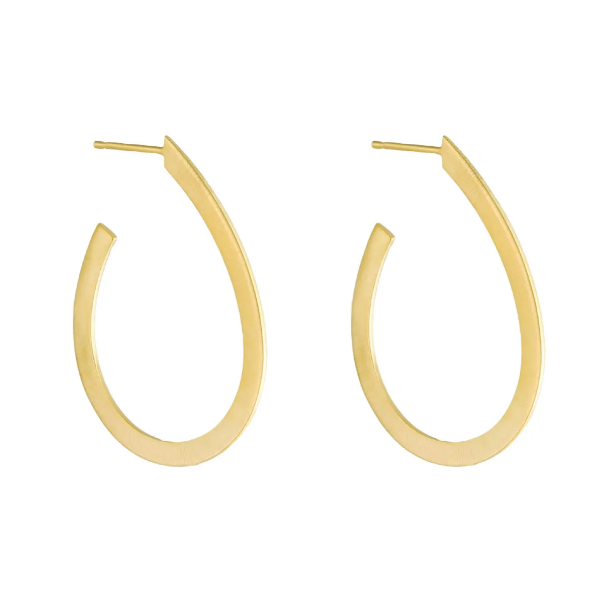 Tomfoolery Linear Pear Hoops Discount