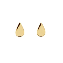 Tomfoolery Linear Pear Studs Fashion