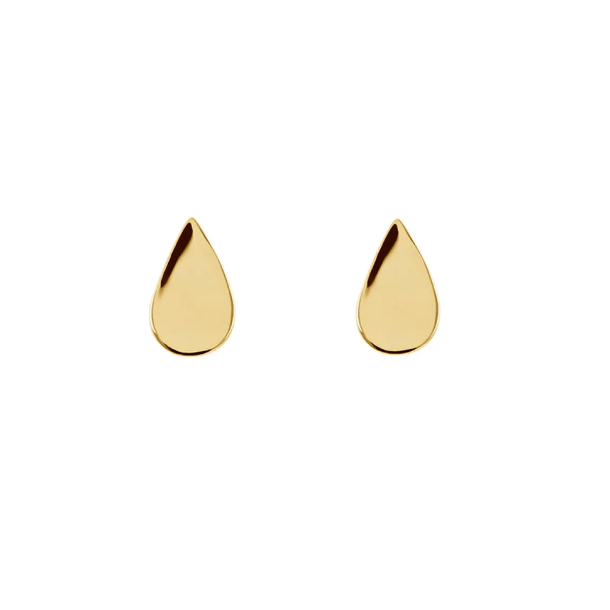 Tomfoolery Linear Pear Studs Fashion