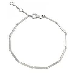 Tomfoolery Linear Slim Bar Link Bracelet Outlet