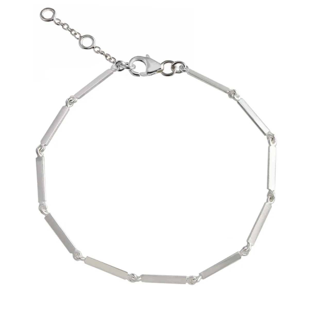 Tomfoolery Linear Slim Bar Link Bracelet Outlet