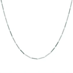 Tomfoolery Linear Slim Bar Link Necklace Clearance