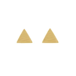Tomfoolery Linear Triangle Studs Online