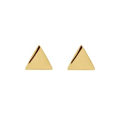 Tomfoolery Linear Triangle Studs Online