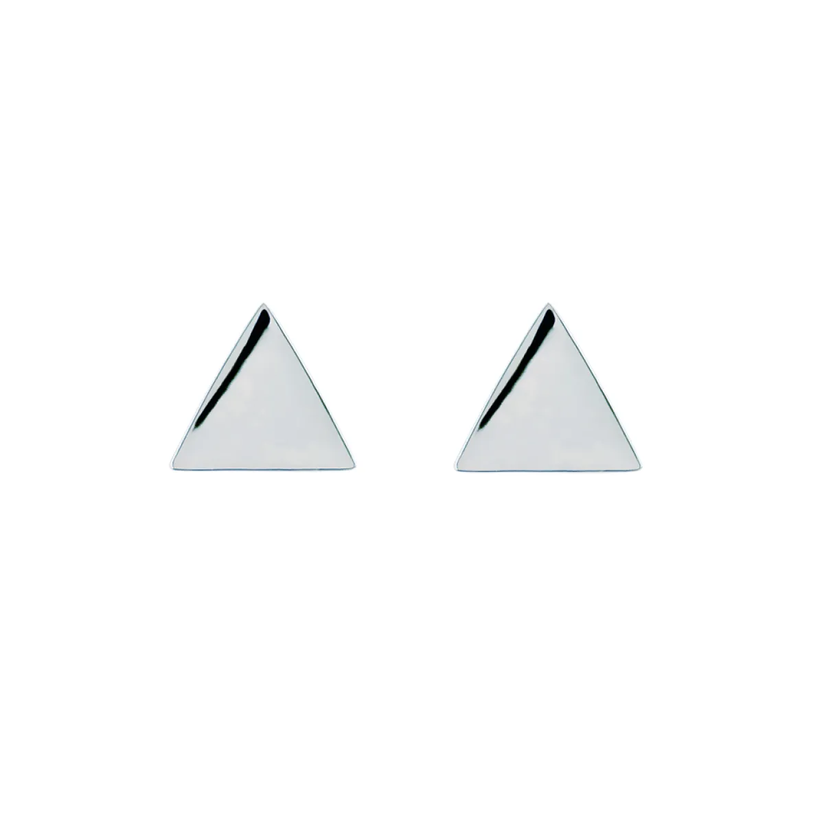 Tomfoolery Linear Triangle Studs Online
