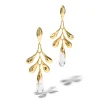 Tomfoolery Liquid Lucite Sapling Drop Earrings Clearance